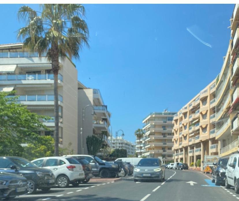 Magnifique 2 Pieces Palm Beach Bord Mer Cannes Exterior foto