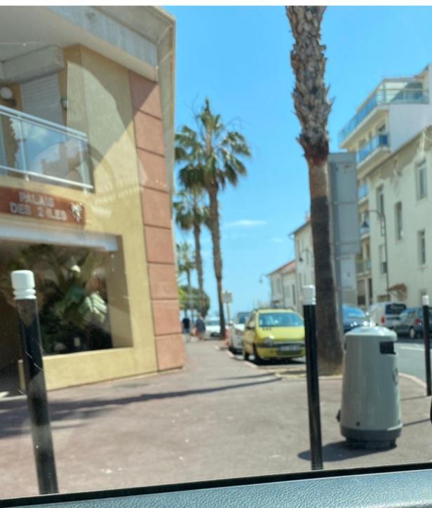 Magnifique 2 Pieces Palm Beach Bord Mer Cannes Exterior foto